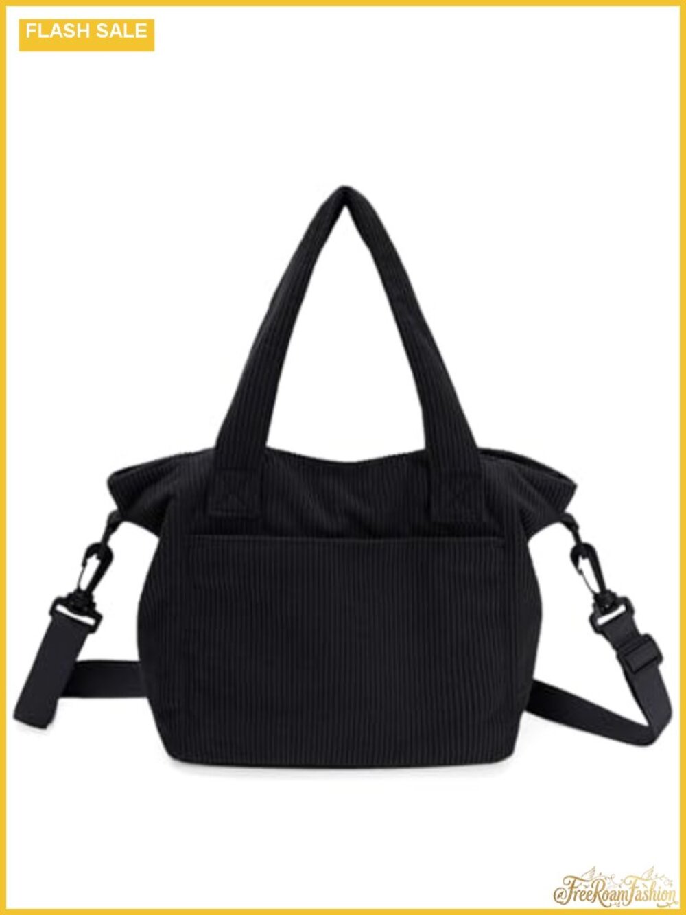 Corduroy Mini Crossbody Bag RFID Blocking Compact Purse